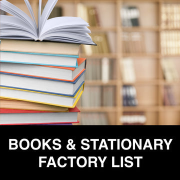 Books, Journals & Stationary Factory List